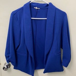Maurices 3/4 sleeve open blazer